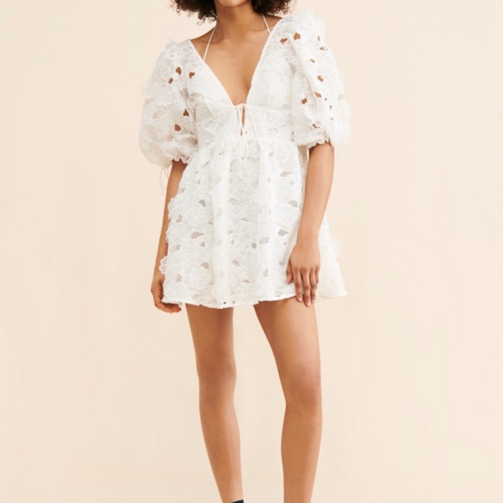 For Love & Lemons Serena Mini Dress